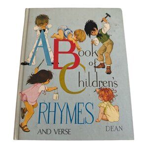 Vintage 1978 Dean & Son Ltd ABC Book of Children's Rhymes and Verse